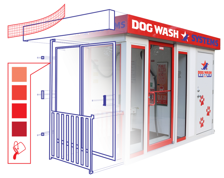 dog wash station