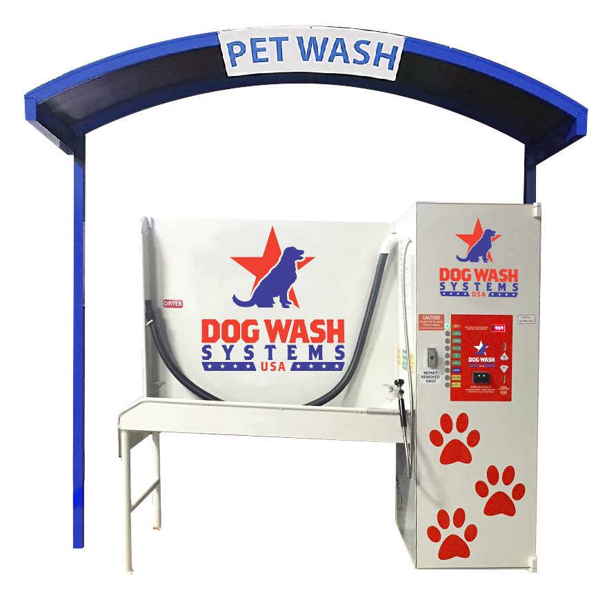 Pet Wash Under Awning